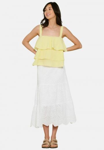 Юбка с воланами