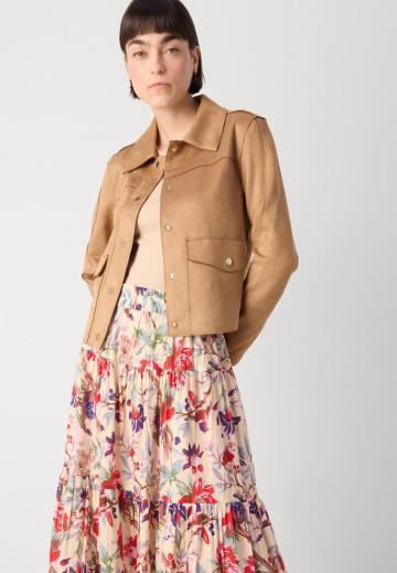 Юбка с воланами