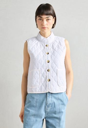 Джинсовая жилетка