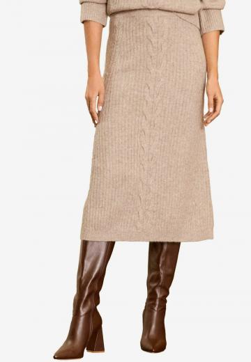 Вязаная юбка