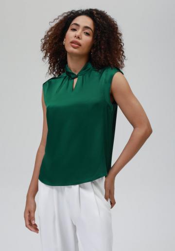 Блузка без рукавов