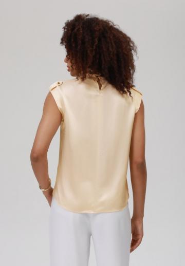 Блузка без рукавов