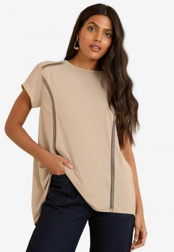 Атласная блузка