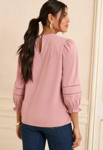 Майка с рукавом три четверти