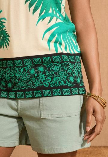 Длинный топ