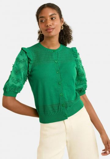 Вязаная кофта