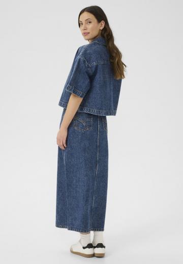 Джинсовая блузка