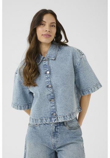 Джинсовая блузка