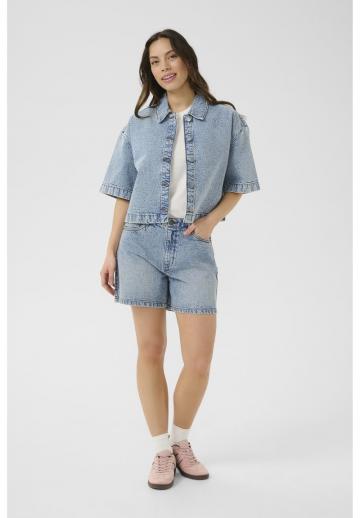 Джинсовая блузка