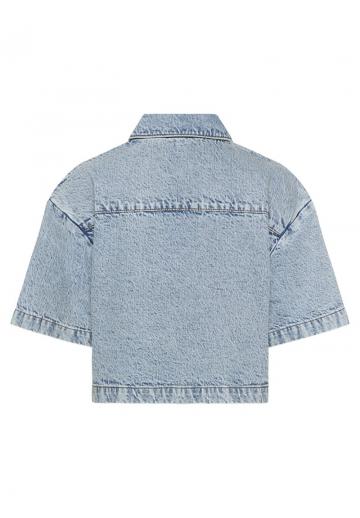 Джинсовая блузка