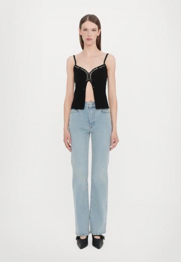 Джинсовая блузка