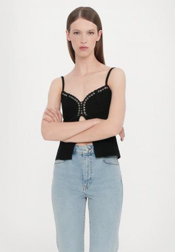 Джинсовая блузка