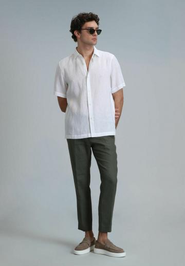 Льняные брюки