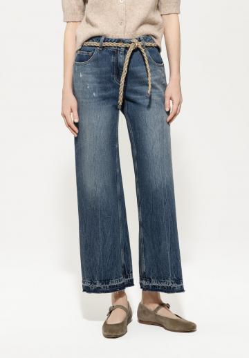Клешеные джинсы
