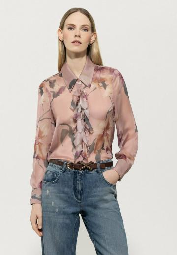 Шелковая блузка