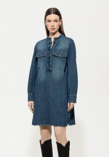 Джинсовое платье