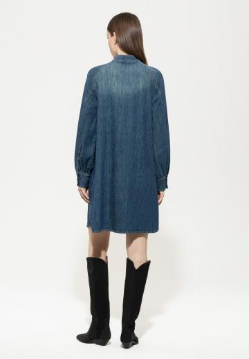 Джинсовое платье