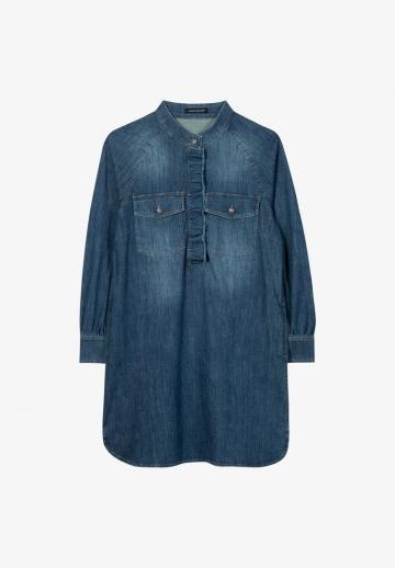 Джинсовое платье