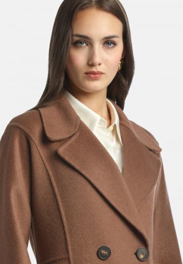 Шерстяное пальто