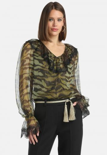 Шелковая блузка