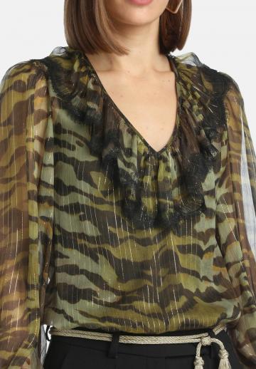 Шелковая блузка