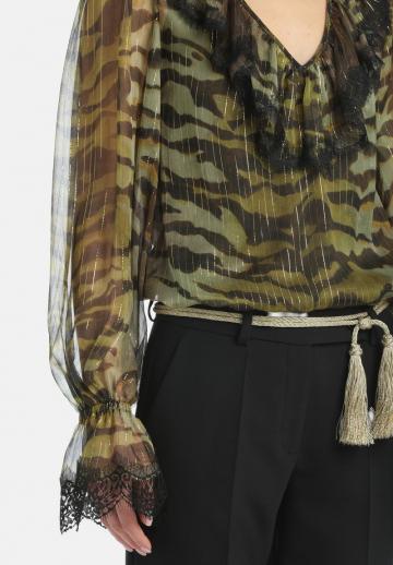 Шелковая блузка