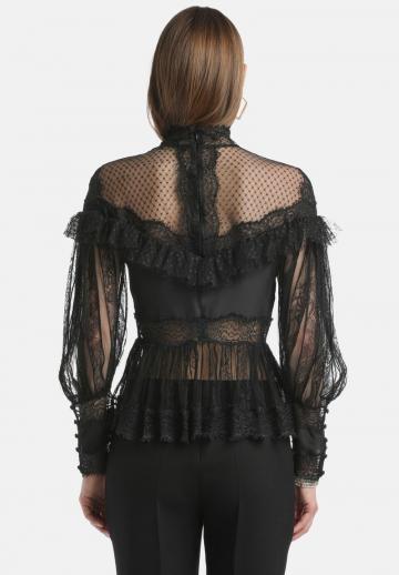 Кружевная блузка