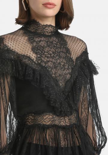 Кружевная блузка