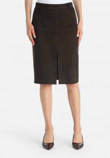 Кожаная юбка