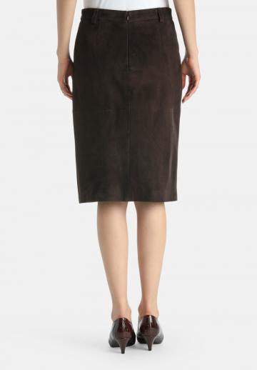 Кожаная юбка