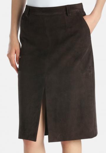 Кожаная юбка