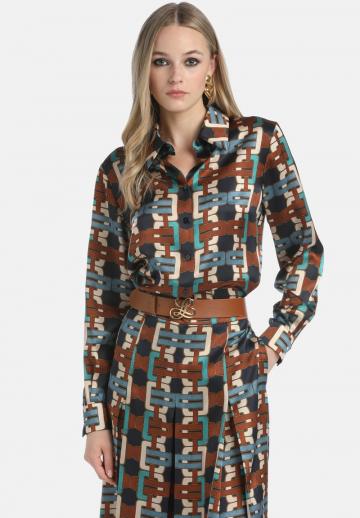 Шелковая блузка