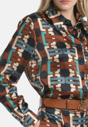 Шелковая блузка