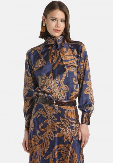 Шелковая блузка