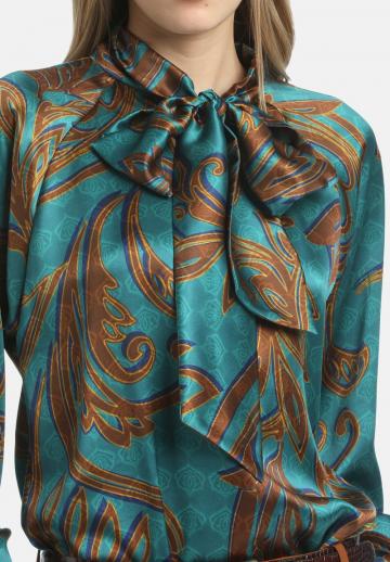 Шелковая блузка