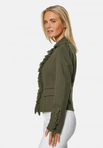 Блейзер с накладными карманами