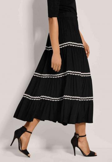 Юбка с воланами