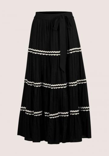 Юбка с воланами