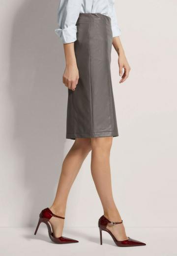 Кожаная юбка