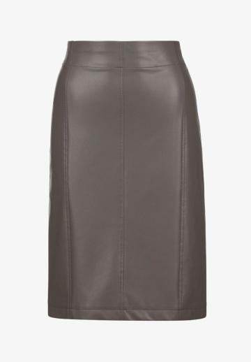 Кожаная юбка