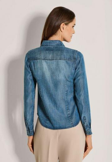 Джинсовая блузка