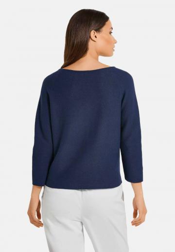 Пуловер с рукавом три четверти