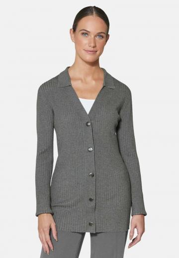 Длинный кардиган