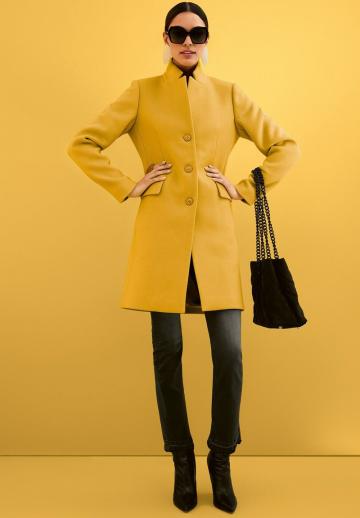 Шерстяное пальто