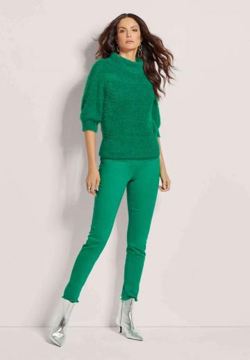 Пуловер с рукавом три четверти