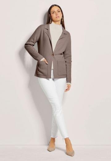 Длинный блейзер