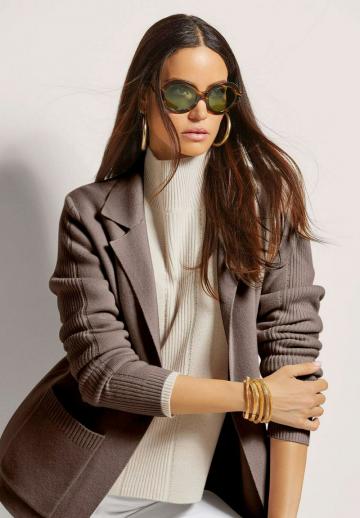 Длинный блейзер