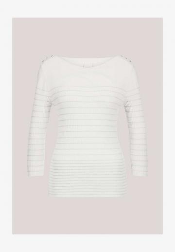 Пуловер с рукавом три четверти