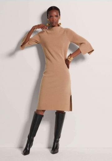 Вязаное платье