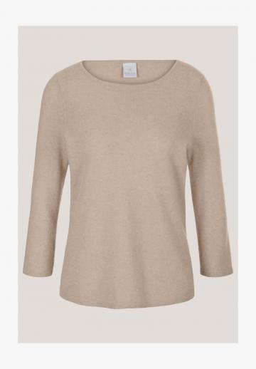 Пуловер с рукавом три четверти